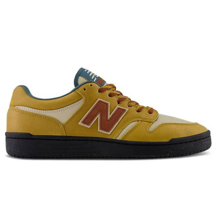 New Balance Numeric 480 – Tan/Burgundy