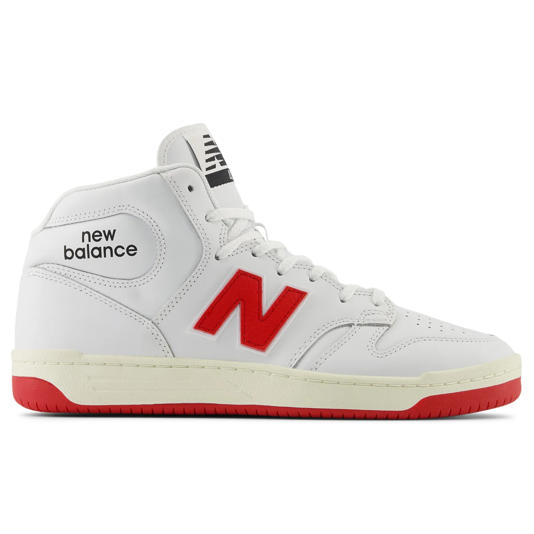 New Balance Numeric 480 High – White/Red