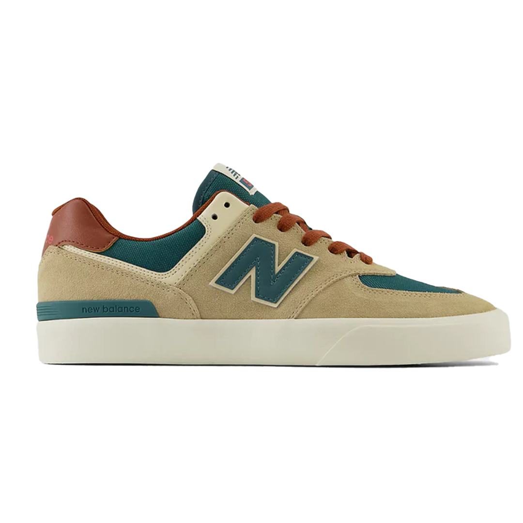 New Balance Numeric 574 Vulc – Brown/Green