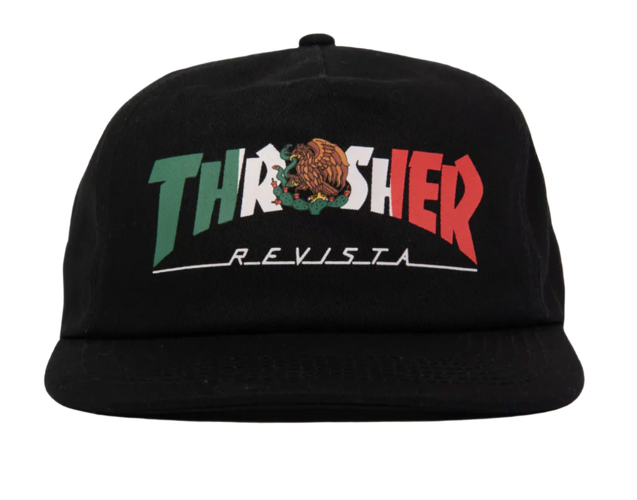Thrasher Mexico Revista Hat - Black