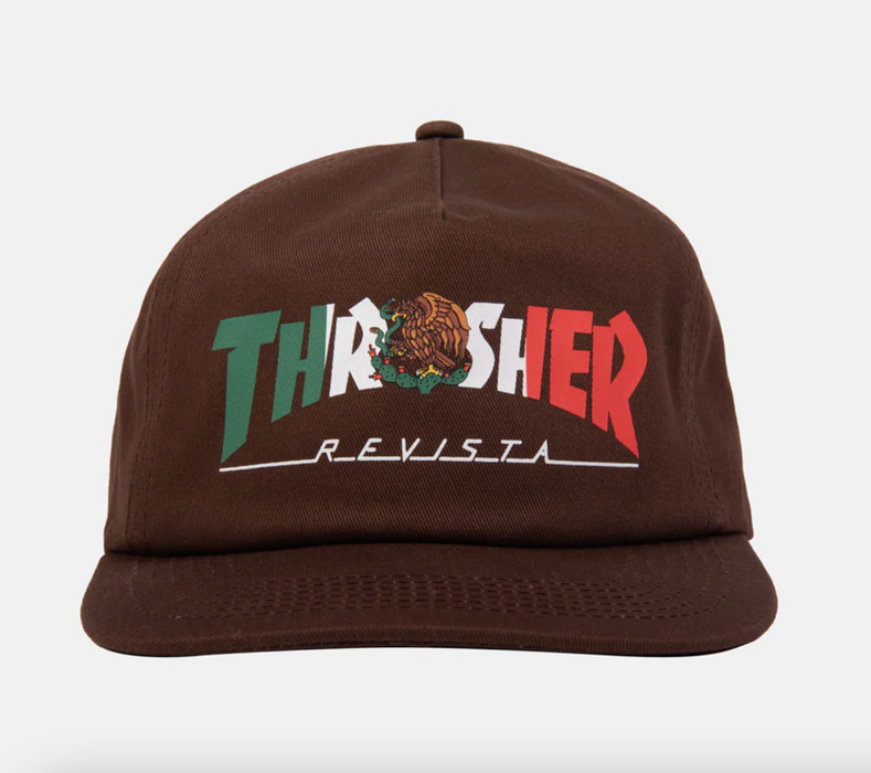 Thrasher Mexico Revista Hat - Brown