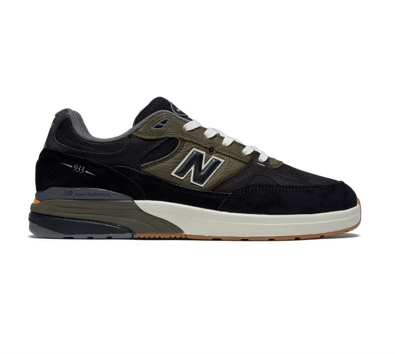 NB Numeric Andrew Reynolds 933 - Black/Dark Olive
