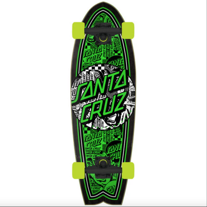 Santa Cruz Flier Collage Dot 8.8 Cruiser Complete