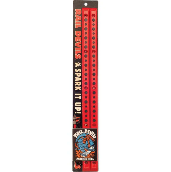 Tail Devil Rail Devils Sparking Red Skateboard Rails