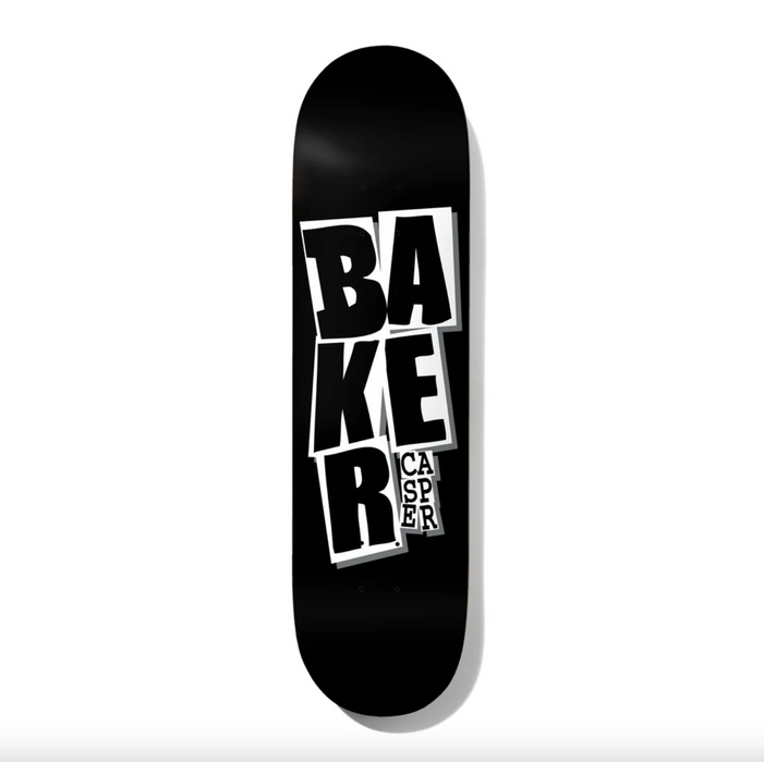 Baker Casper Stacked Black 8.5 B2 Deck