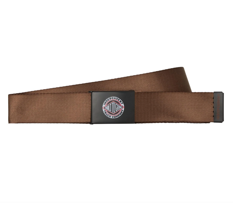 Independent Summit Web Brown OS Unisex Belt
