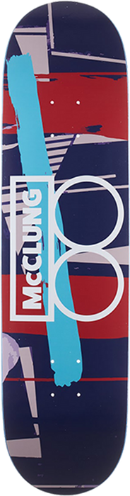 Plan B McClung Mixed Media Multi-Colored Deck