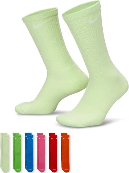 NIKE EVERYDAY PLUS CUSHIONED SOCKS - COLORED