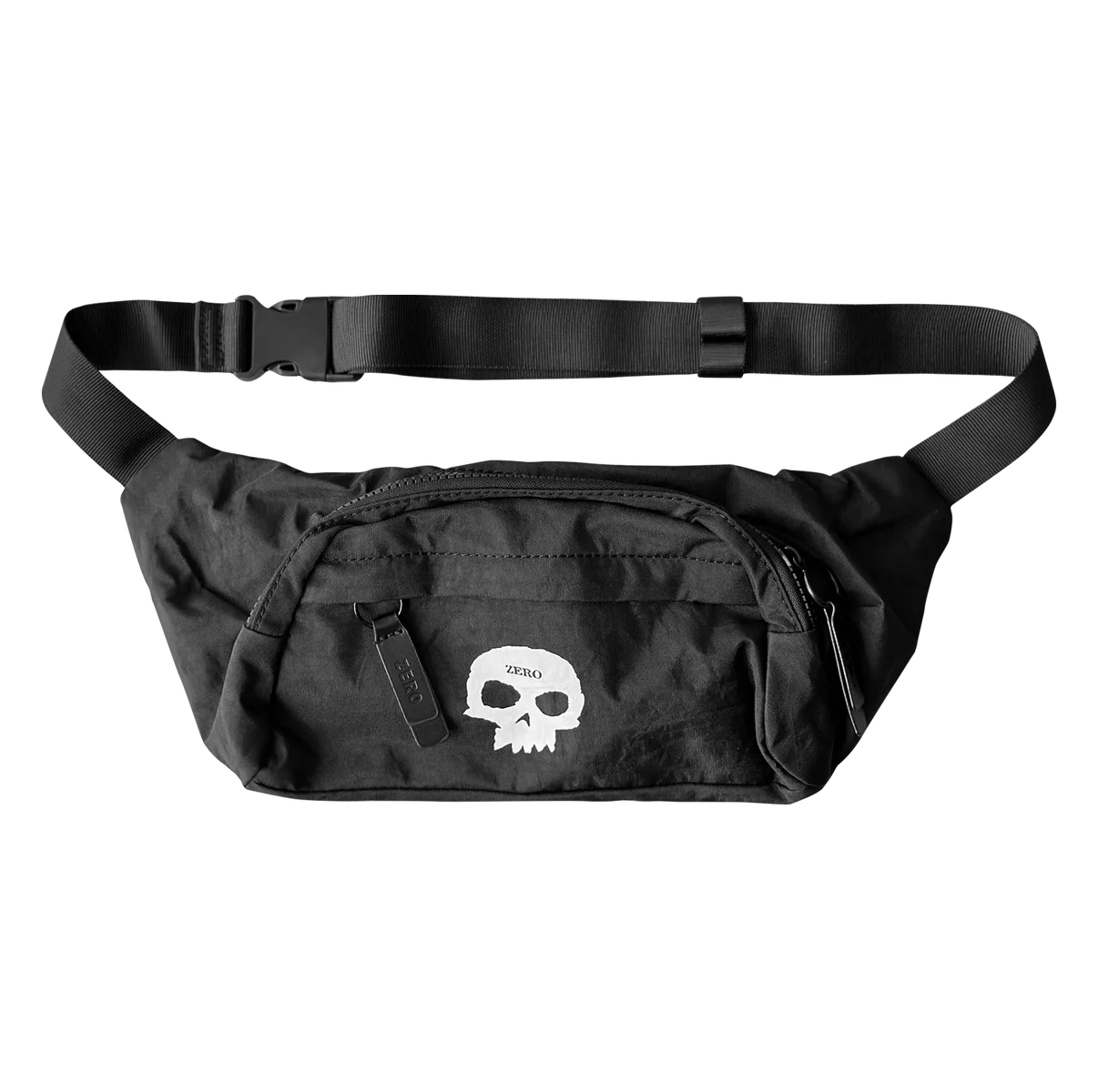 Zero Single Skull Hip Bag - Black