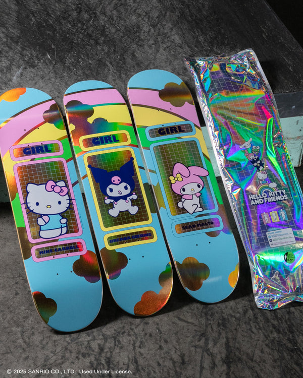 Hello Kitty & Friends x Girl Skateboards Blind Bag Decks