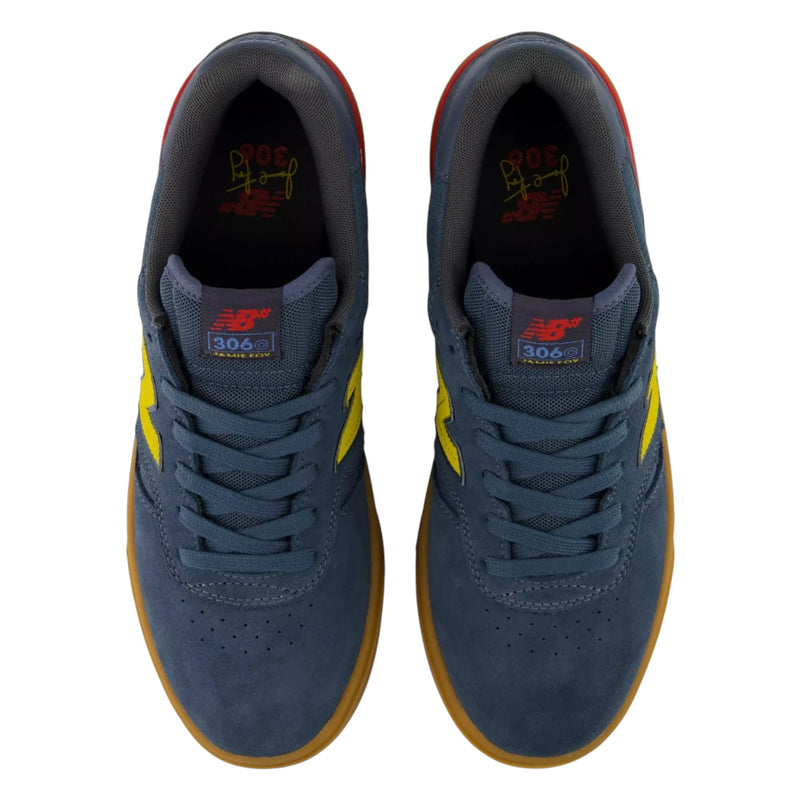 New Balance Numeric Jamie Foy 306 Cup - Blue/Yellow