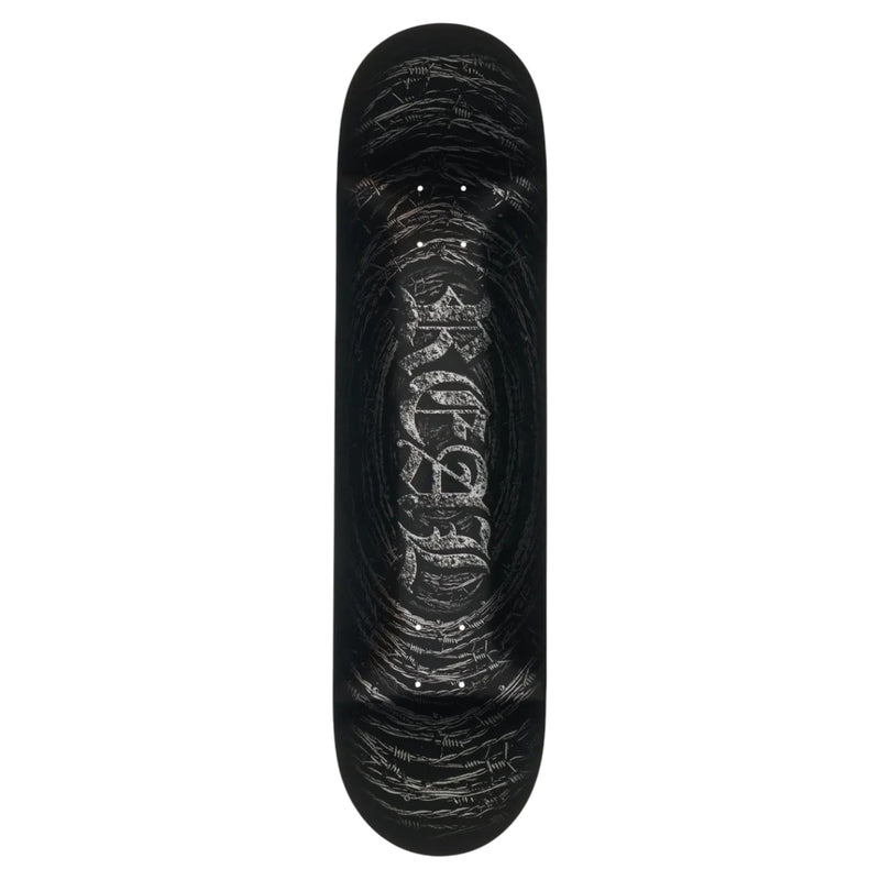 Real Barbed Wire Foil Oval Deck