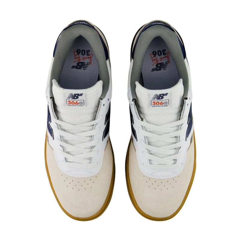 New Balance Numeric Jamie Foy 306 Cup - White/Blue