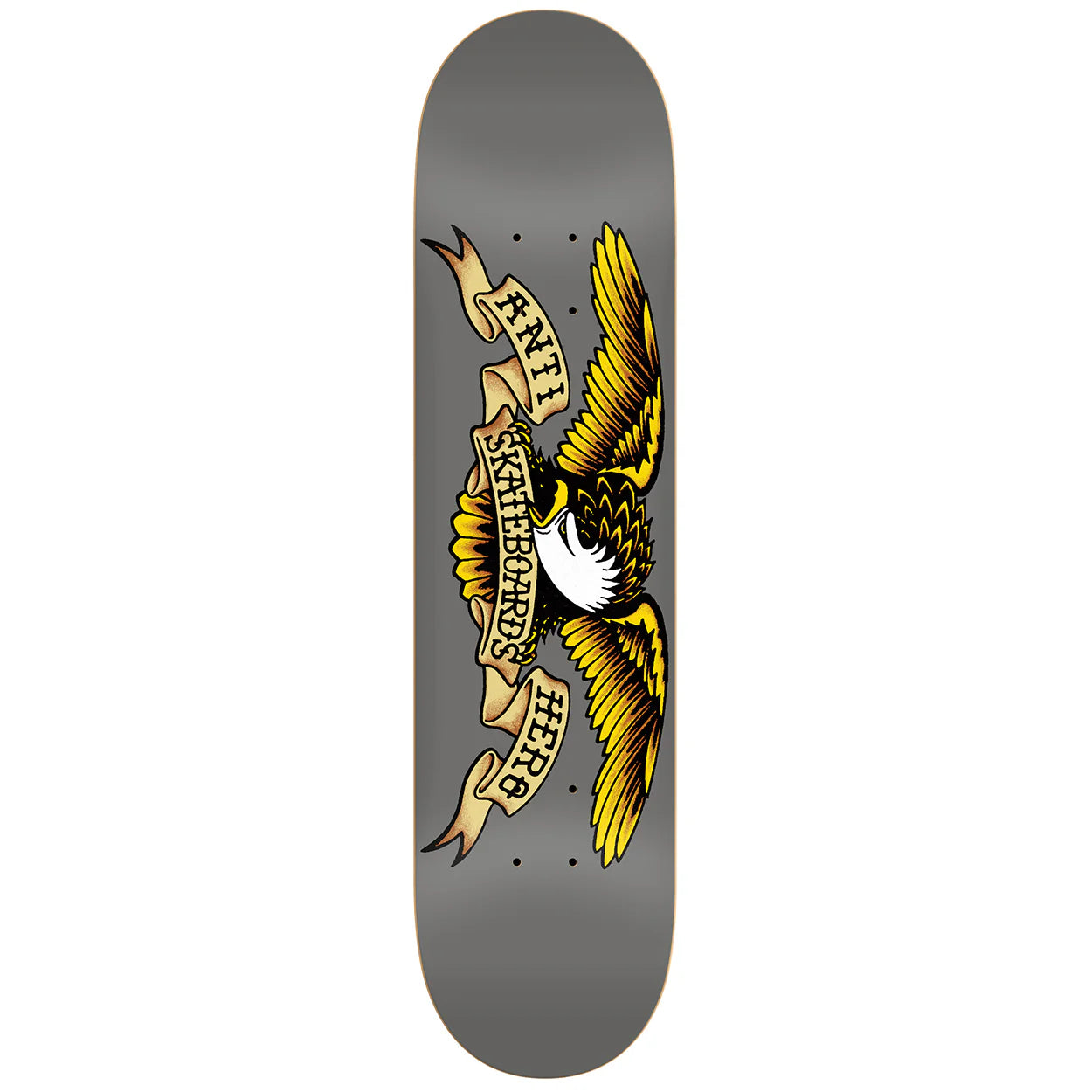 Anti Hero Classic Eagle Deck (GREY) - 8.25