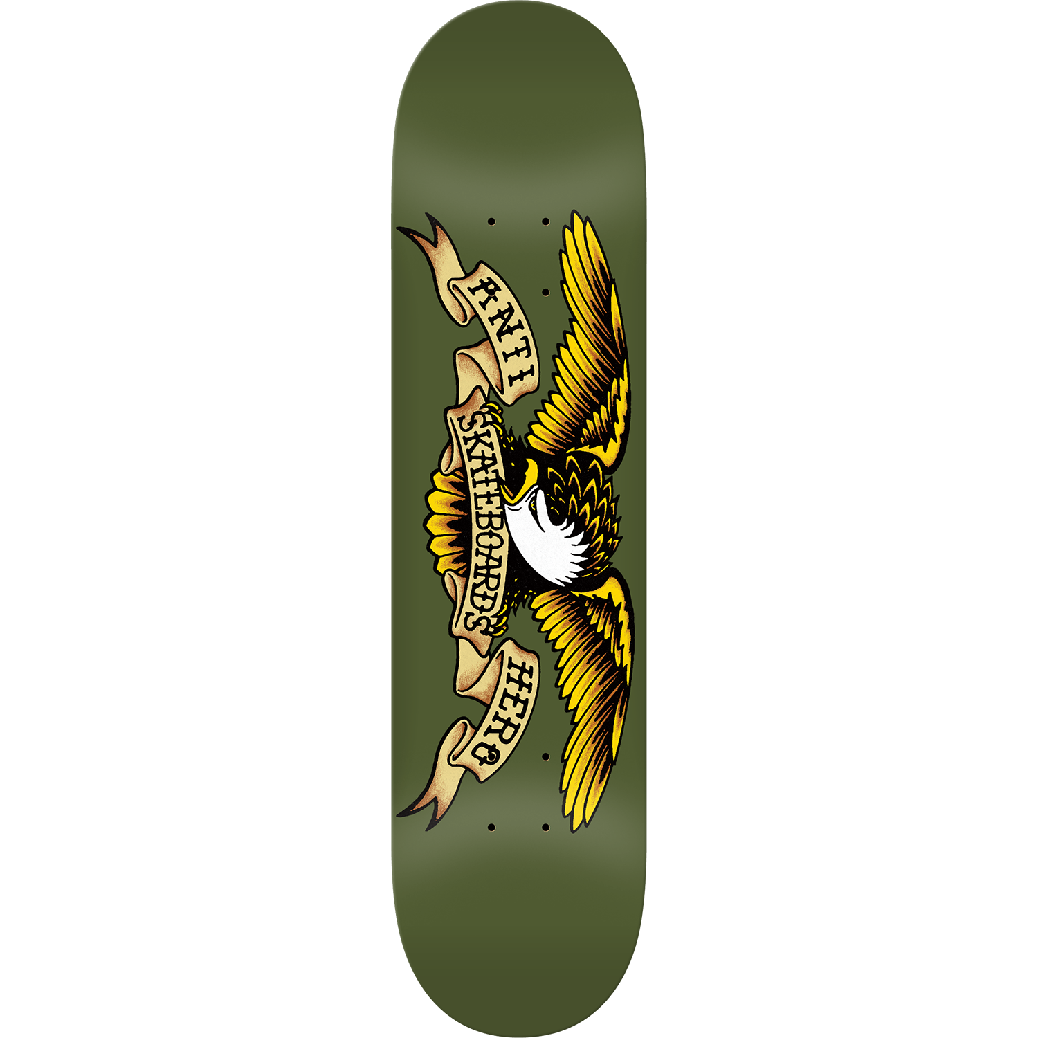 Anti Hero Classic Eagle Deck (GREEN) - 8.38