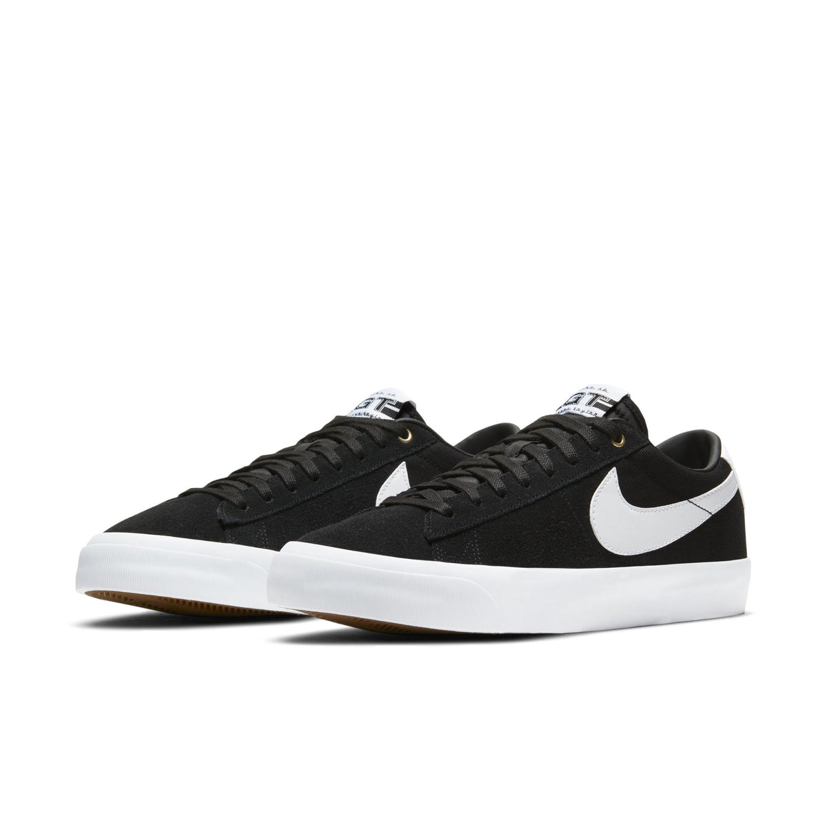 Nike SB Zoom Blazer Low Pro GT – Black/White-Black-Gum Light Brown