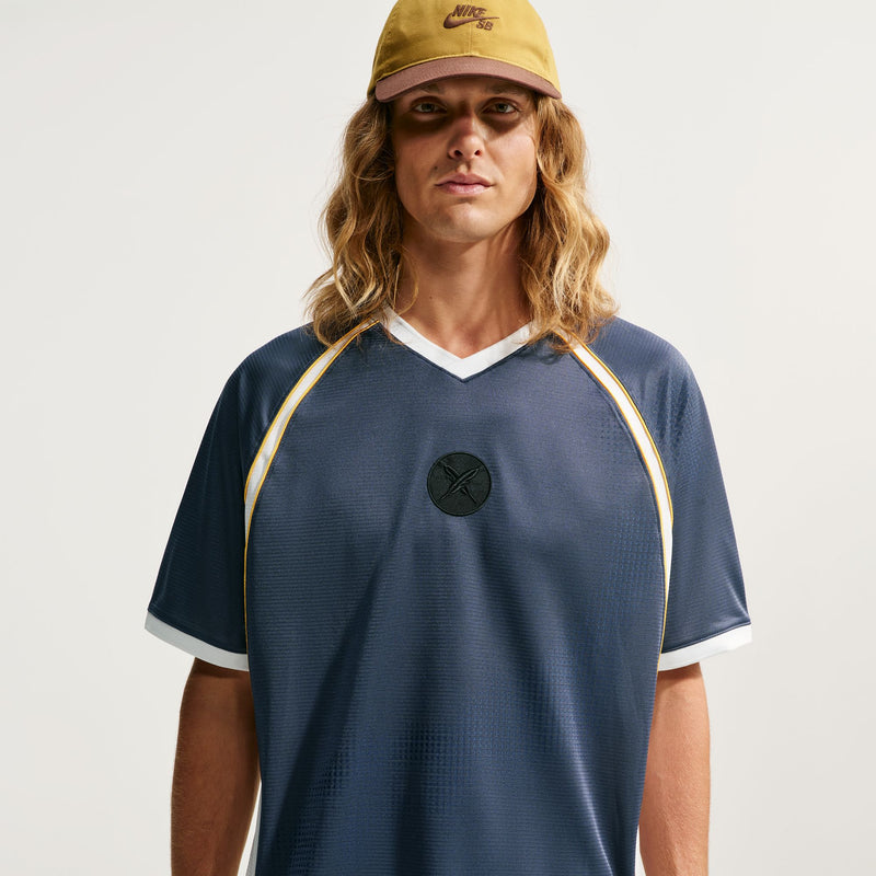 Nike SB Yuto Thunder Blue Short-Sleeve Skate Jersey