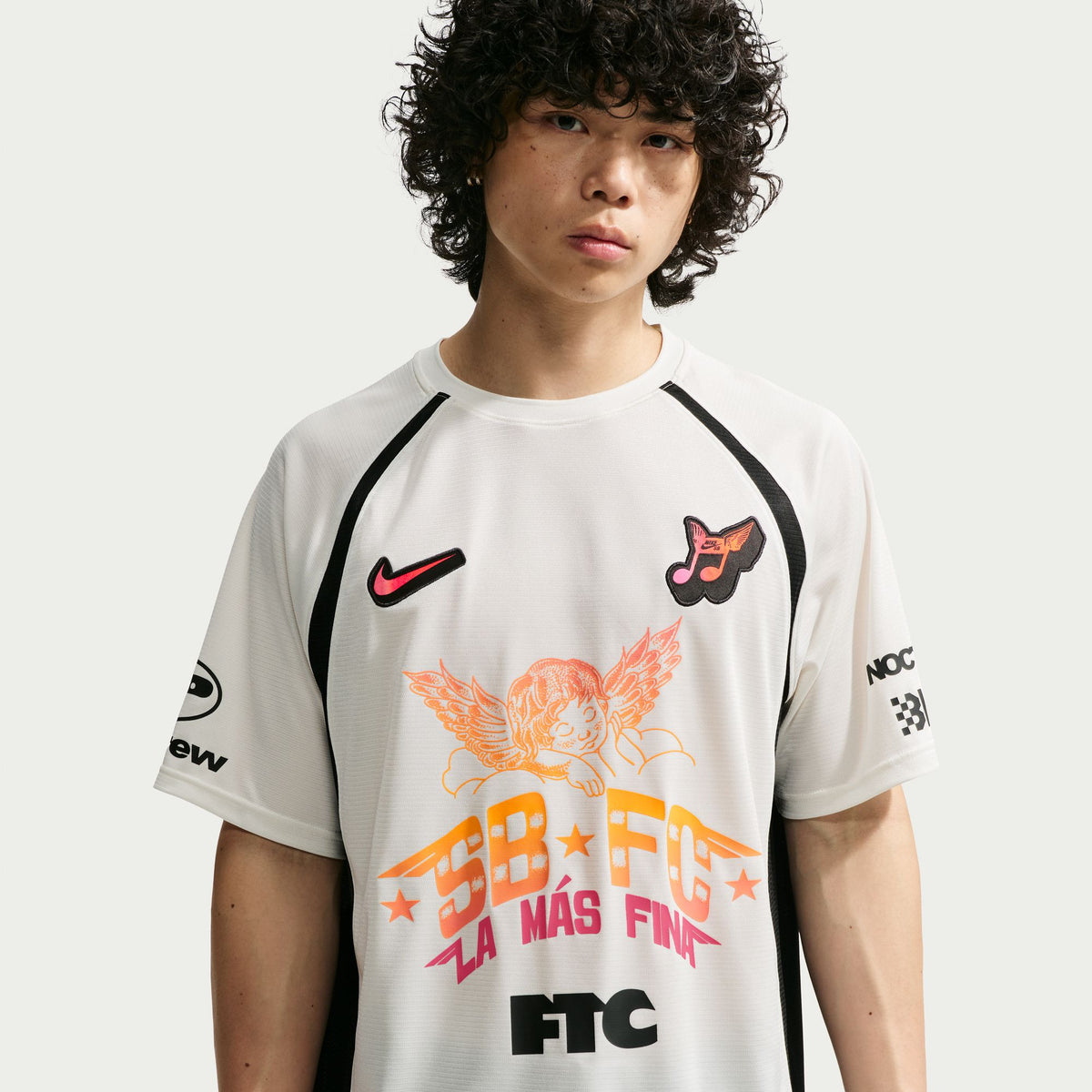 Nike SB Skate Jersey – Sail/Black