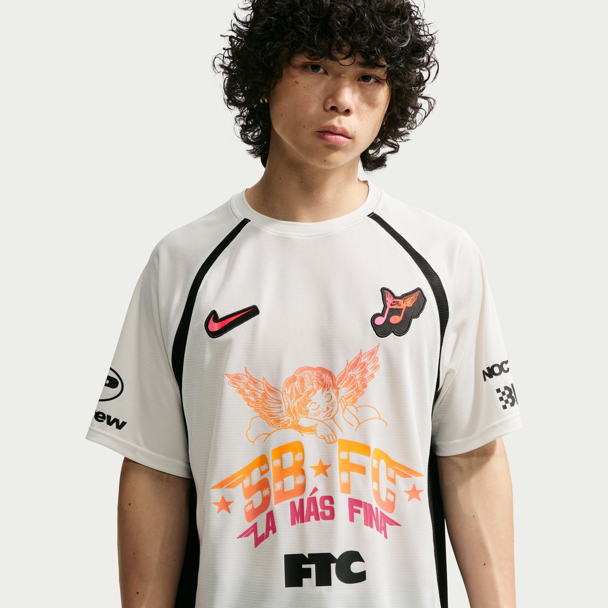 Nike SB Skate Jersey – Sail/Black