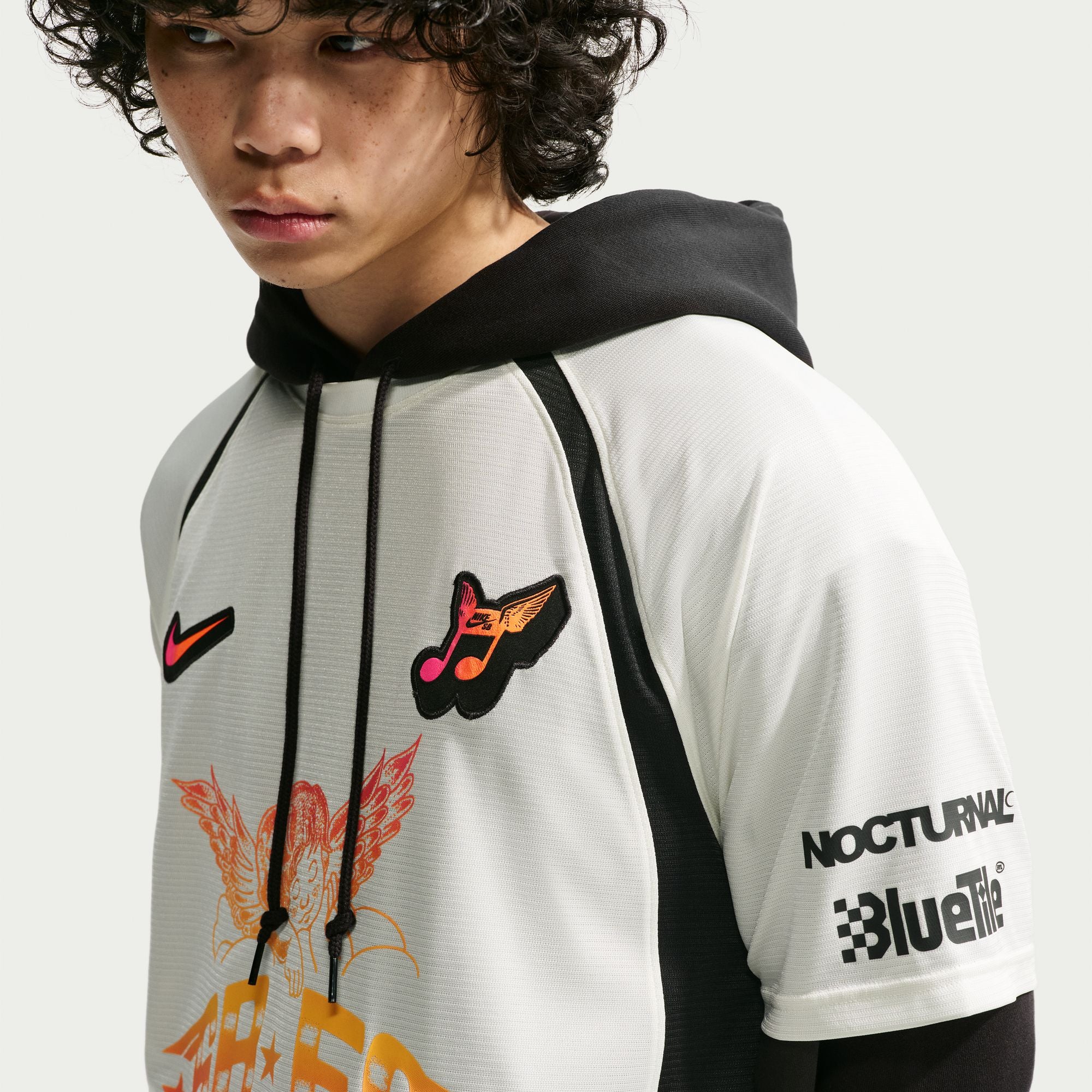 Nike SB Skate Jersey – Sail/Black