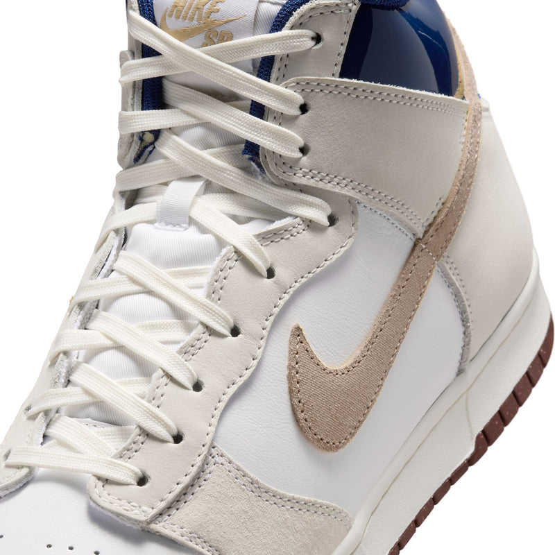 Nike SB Dunk High Pro x Beyond Store - WHITE/IVORY-SAND DUNE-BLUE VOID