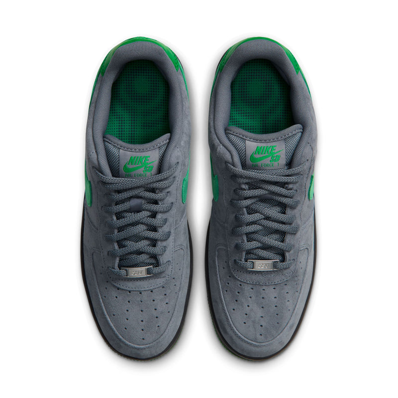 Nike SB Air Force 1 SE - Cool Grey/Court Green-Black