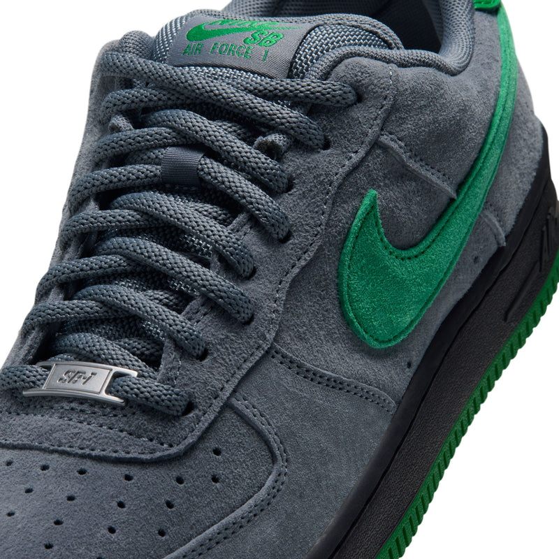 Nike SB Air Force 1 SE - Cool Grey/Court Green-Black