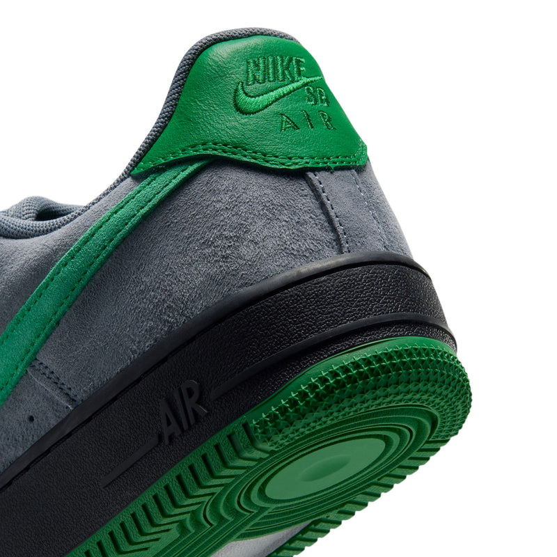 Nike SB Air Force 1 SE - Cool Grey/Court Green-Black