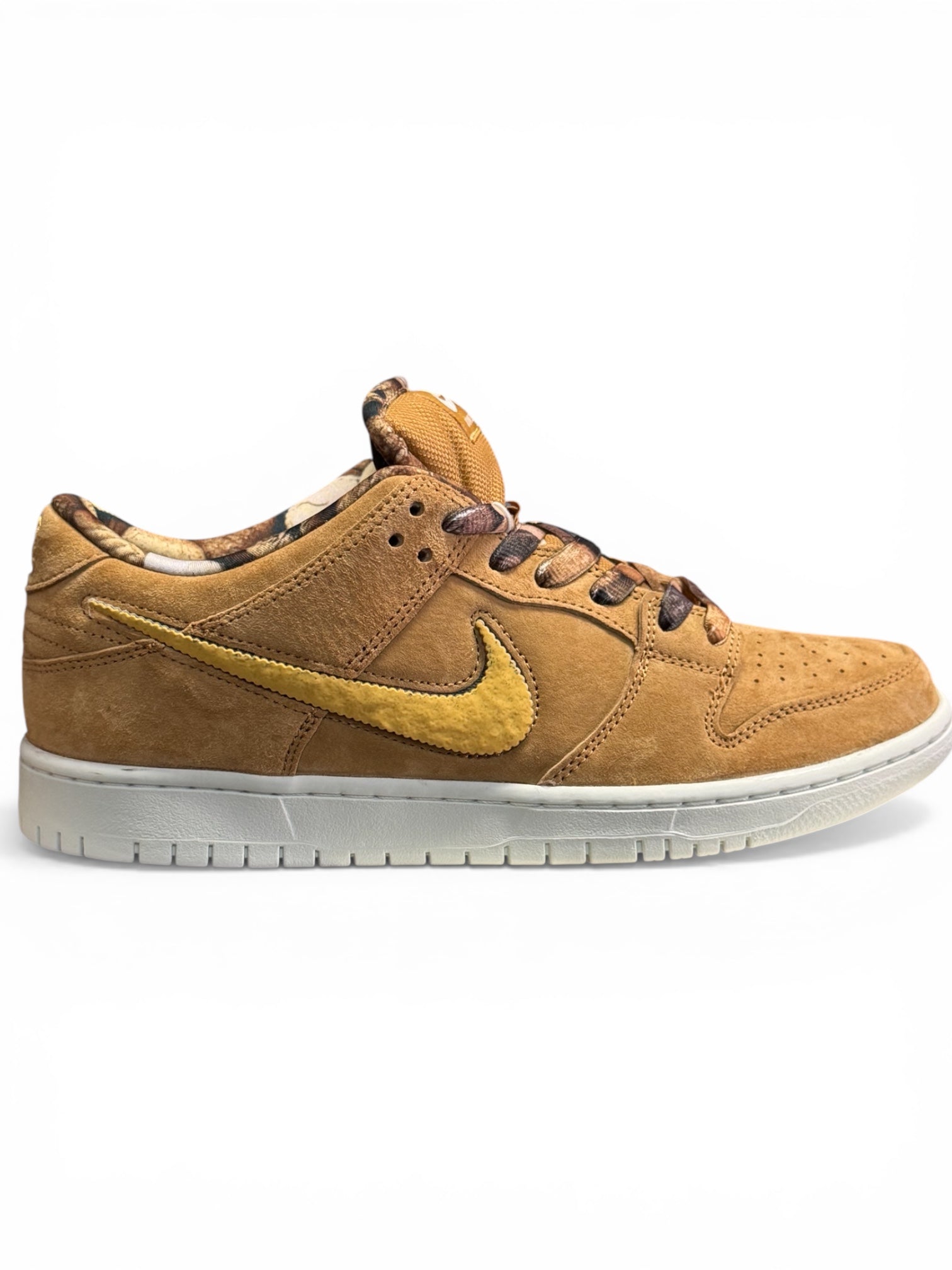 Nike SB Dunk Low Pro QS - Flax/Honeycomb-Summit White
