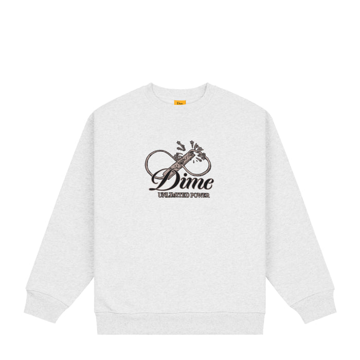 Dime Cursive Power Crewneck