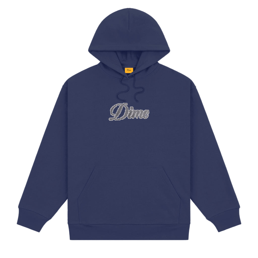 Dime Pixel Cursive Hoodie — Innercity Skateshop