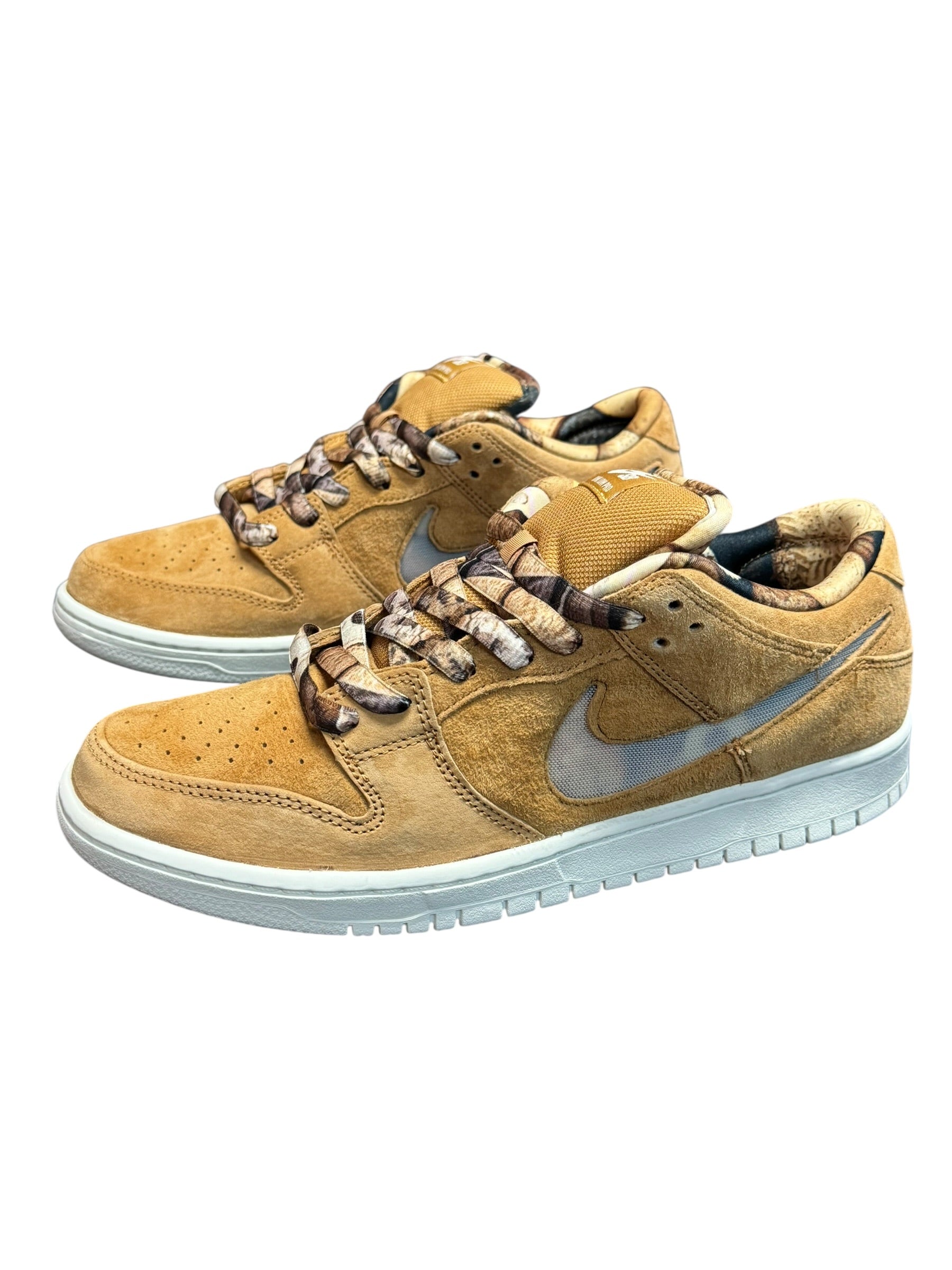 Nike SB Dunk Low Pro QS - Flax/Honeycomb-Summit White
