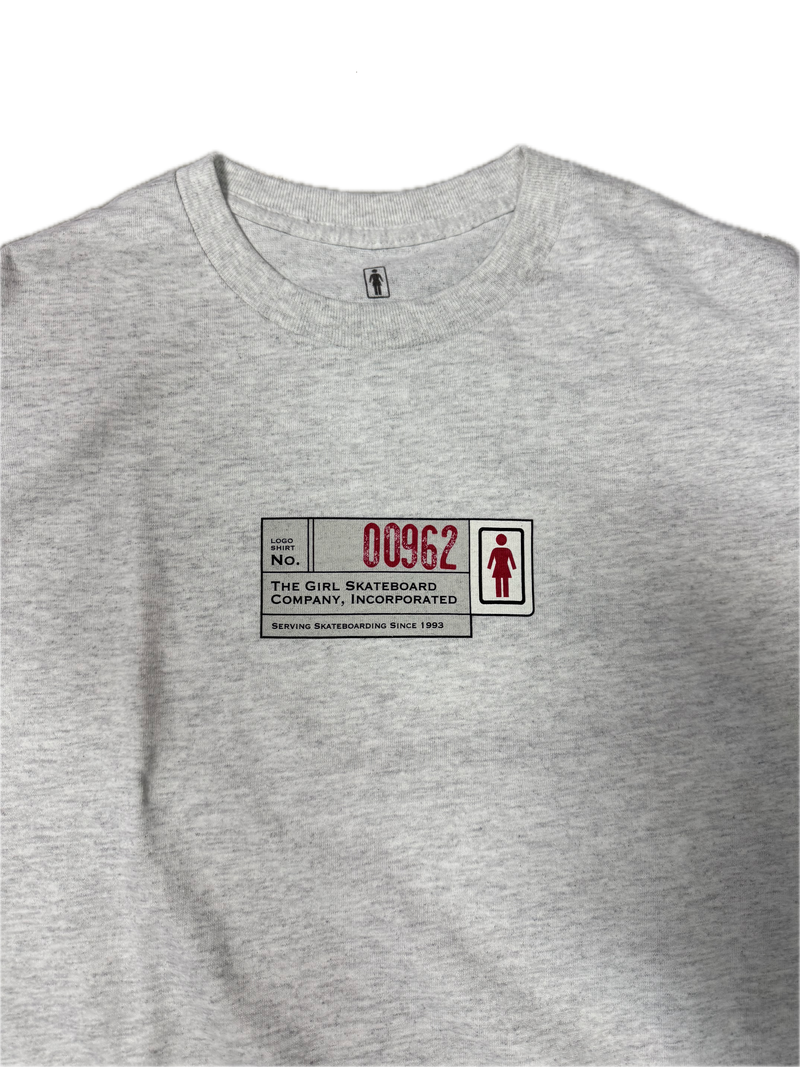 Girl Skateboards Logo Shirt Number T-Shirt