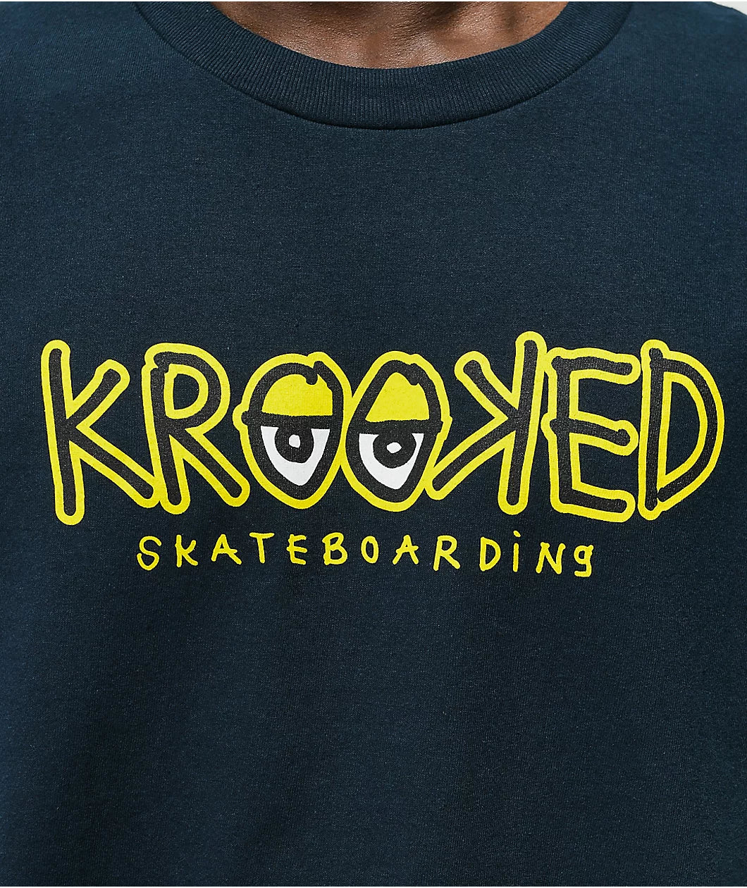 Krooked Logo Eyes Tee