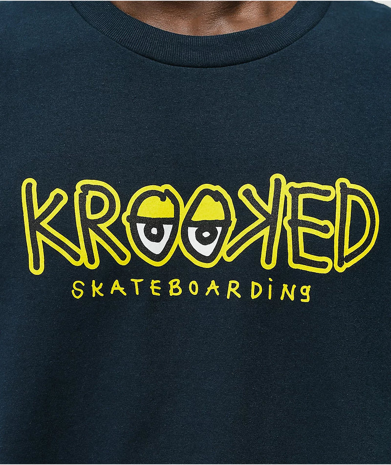 Krooked Logo Eyes Tee