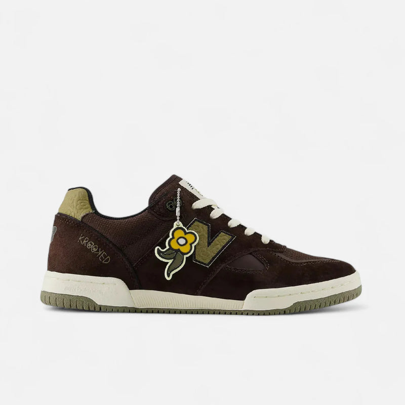 NB Numeric x Krooked Tom Knox 600 - Brown/Green