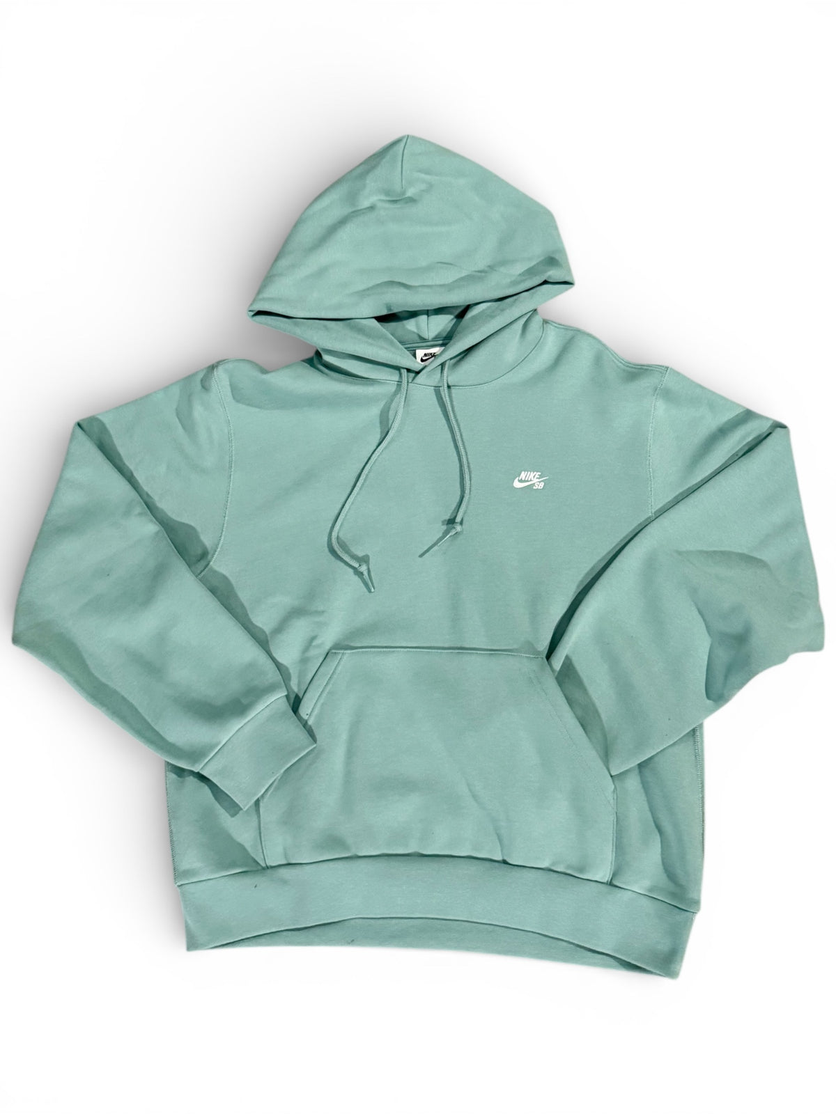 Nike SB Fleece Pullover Skate Hoodie - Canon/White