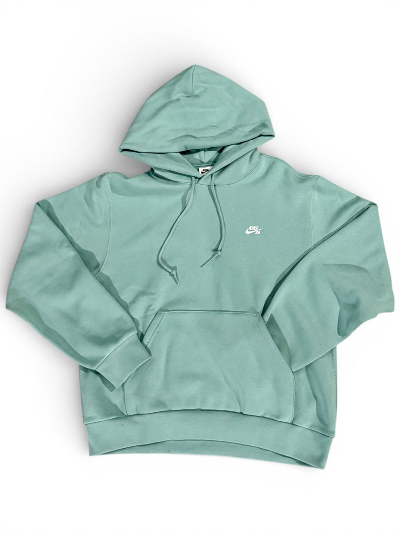 Nike SB Fleece Pullover Skate Hoodie - Canon/White