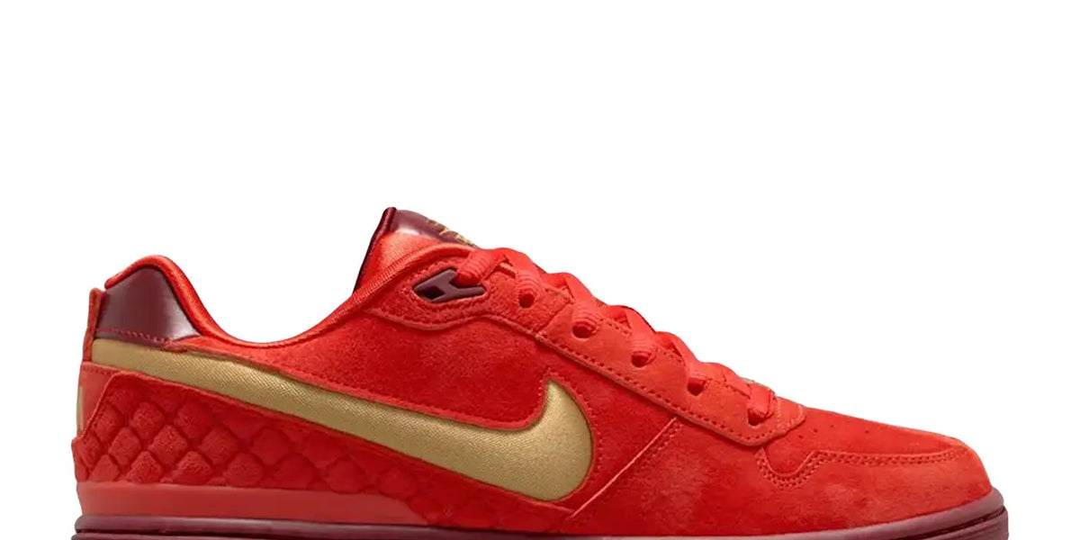 Nike SB Paul Rodriguez Zoom Air Low QS - Habanero Red/Club Gold