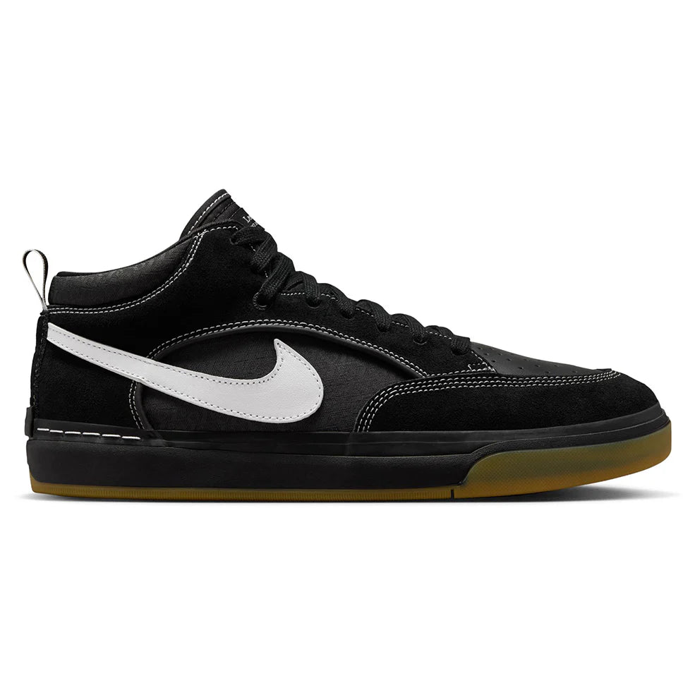 Nike SB React Leo - Black/White-Black