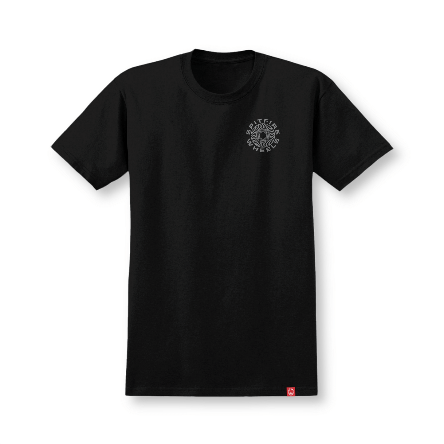 Spitfire Swirl 87 Shirt - Black/Silver