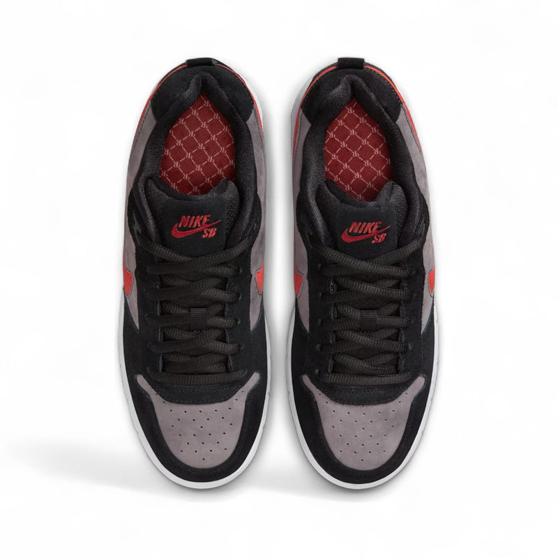 Nike SB Paul Rodriguez Zoom Air 1 - Black/Varsity Red/Flint Grey "BRED"