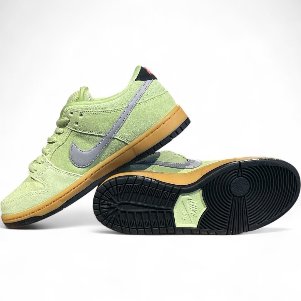 Nike SB Dunk Low Pro PRM - LT Liquid Lime/Wolf Grey-Black