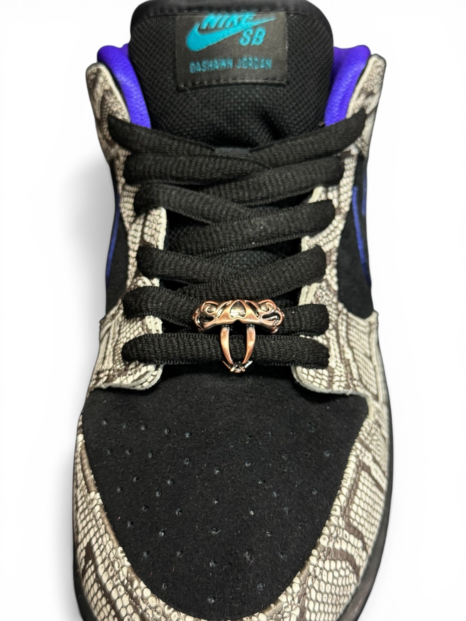 Nike SB Dunk Low Pro x Dashawn Jordan - String/Black-Bright Spruce