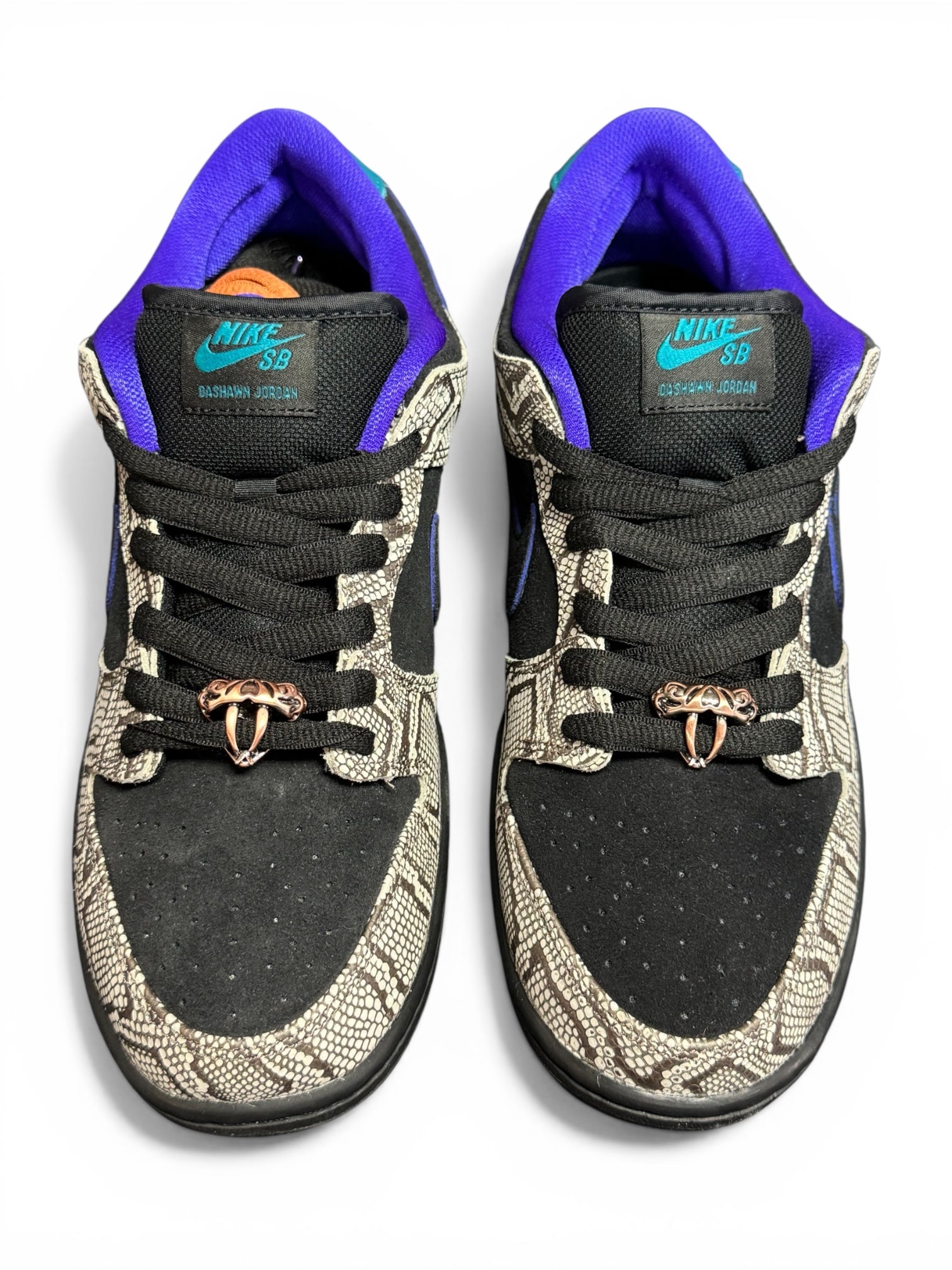 Nike SB Dunk Low Pro x Dashawn Jordan - String/Black-Bright Spruce