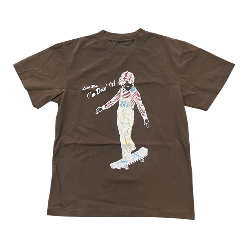 S.A.D Crew I'm Doing it Brown T-Shirt