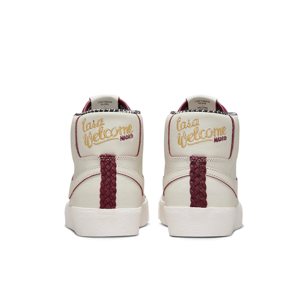 Nike SB x Welcome Skateboarding Blazer Mid QS – Summit White/Black