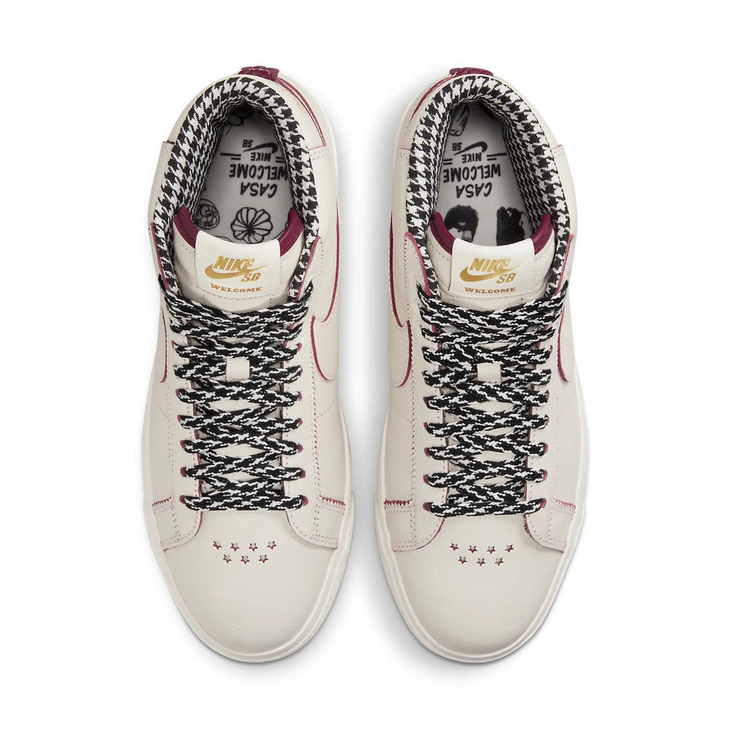 Nike SB x Welcome Skateboarding Blazer Mid QS – Summit White/Black