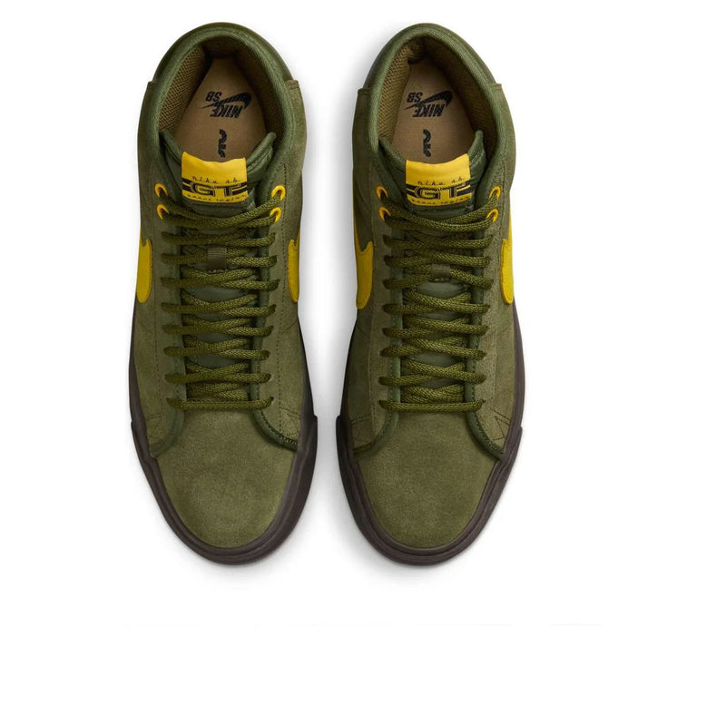 Nike Zoom Blazer Mid GT x AntiHero Skateboards - Rough Green/Amarrillo-Rough Green