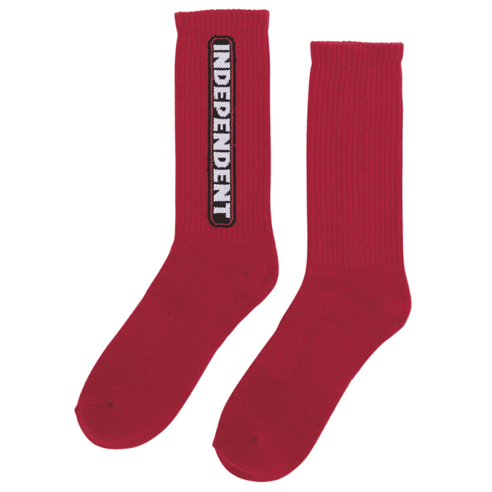 Independent Bar Logo Mens Crew Socks